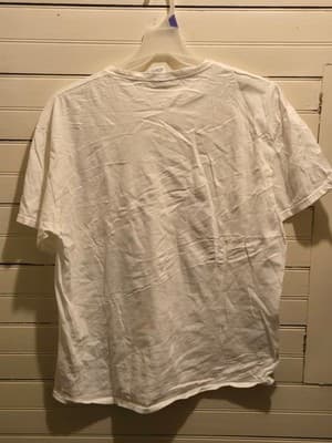 Delta Pro Weight Shirt Mens XL White Pete Eldas Carmen Pizzeria Short Sleeve - Thumbnail 3