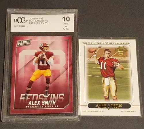 Alex Smith Graded Card And Rookie Card - Image 1