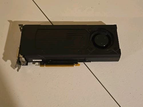 Nvidia GeForce GTX 760 1.5GB GDDR5 PCIe 3.0x16 DP HDMI DVI-I DVI-D Vid Card - Image 1