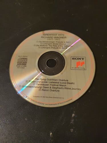 Richard Wagner Greatest Hits CD - Image 1