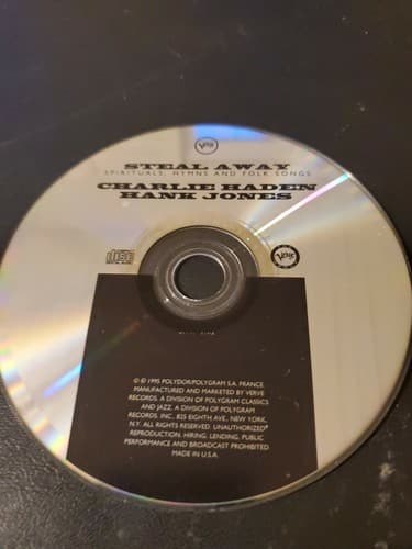 Steal Away by Hank Jones (Piano)/Charlie Haden (CD, Apr-1995, Verve)disc only - Image 1