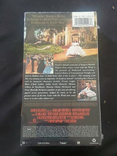 gone with the wind 2 Vhs box set Sealed - Thumbnail 3