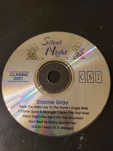 Silent Night Dianne Gray CD - Image 1