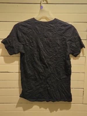 Bella Canvas Shirt Mens L Mona Lisa Graphic Short Sleeve Black Art Tee Soft - Thumbnail 2