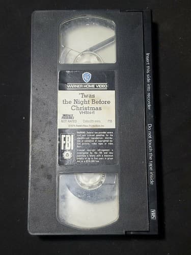 twas the night before christmas vhs - Image 1