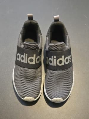 Adidas Lite Racer Adapt 3.0 Men’s Slip-On Sneakers Black Gray Size 7 - Image 1