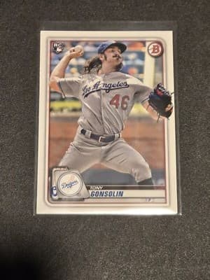 2020 Bowman #63 Tony Gonsolin - Image 1