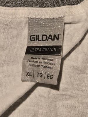 Gildan Tank Top Mens XL Ill Be Back Graphic Trump 2020 White Sleeveless - Thumbnail 2