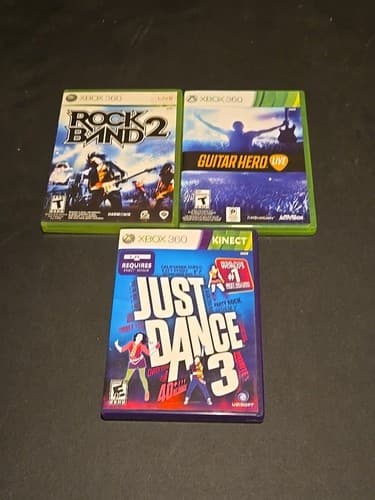 Xbox 360 Music Games Lot Of 3 Games - Image 1