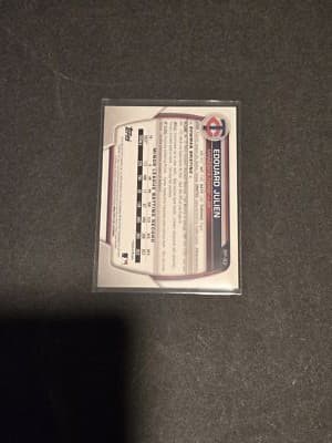 2023 Bowman 1st Edition #BPPF-82 Edouard Julien - Thumbnail 2