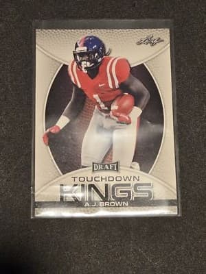 2019 Leaf Draft #87 A.J. Brown - Image 1