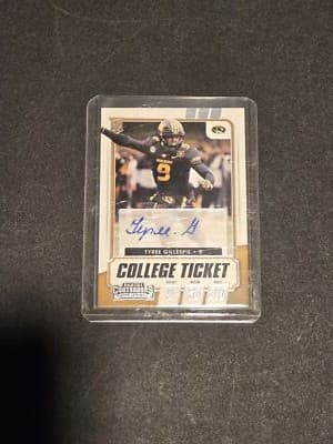 2021 Panini Contenders Draft Picks #246 Tyree Gillespie - Image 1