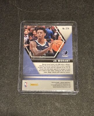 2019-20 Panini Mosaic #274 Ja Morant - Thumbnail 2