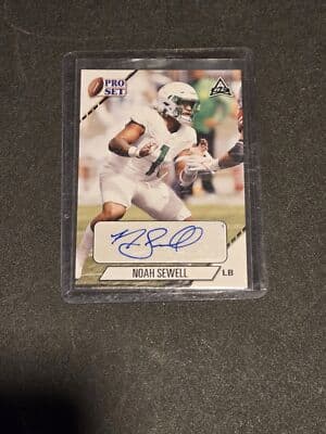 2021 Pro Set College Football #PS-NS2 Noah Sewell Autographs - Image 1