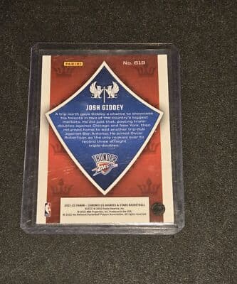 2021-22 Panini Chronicles #619 Josh Giddey - Thumbnail 2