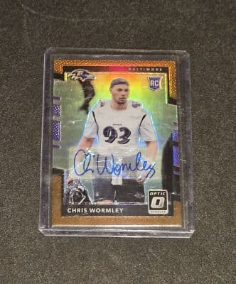 2017 Donruss Optic #143 Chris Wormley Rookies Autographs - Image 1