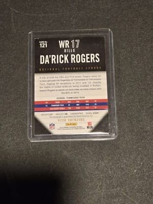 2013 Panini Playbook #121 Da'Rick Rogers Blue #/49 - Thumbnail 2