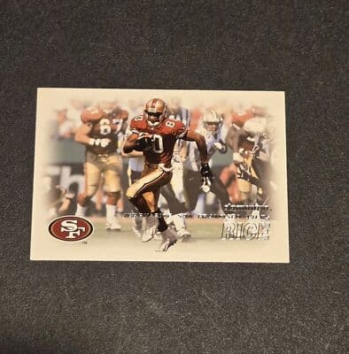 2000 SkyBox Dominion #39 Jerry Rice - Image 1