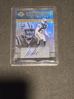 2017 Panini Illusions #RE-MY Marcus Maye Rookie Endorsements #/150 - Image 1