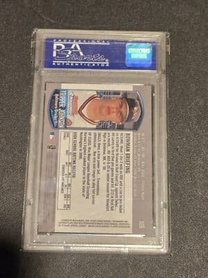 2000 Bowman Chrome Draft Picks #106 Tripper Johnson Draft Picks PSA 9 - Thumbnail 2