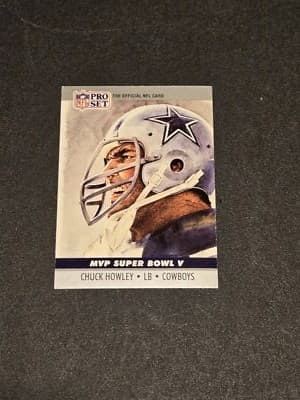 1990 Pro Set #5 Chuck Howley Super Bowl MVP Collectibles - Image 1