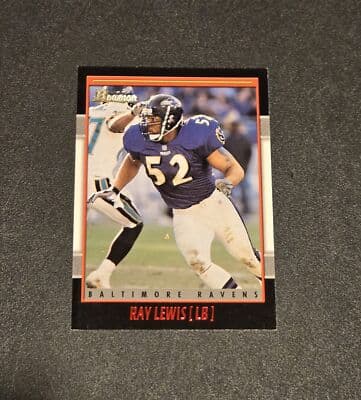 2001 Bowman #43 Ray Lewis - Image 1