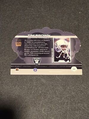 2001 Pacific Crown Royale #99 Tim Brown - Thumbnail 2