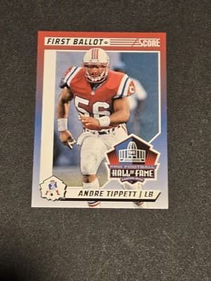 2024 Score #8 Andre Tippett First Ballot - Image 1