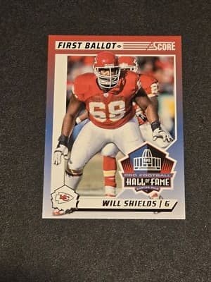 2024 Score #9 Will Shields First Ballot - Image 1