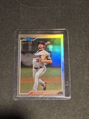 2020 Bowman Heritage #92CP-BLZ Jordan Balazovic Chrome Prospects Refractor #/199 - Image 1