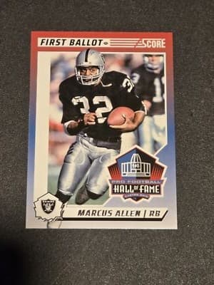 2024 Score #5 Marcus Allen First Ballot Pink - Image 1