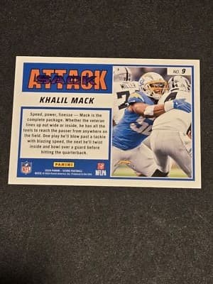 2024 Score #9 Khalil Mack Sack Attack - Thumbnail 2