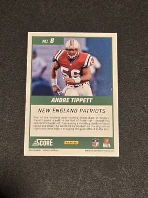 2024 Score #8 Andre Tippett First Ballot - Thumbnail 2