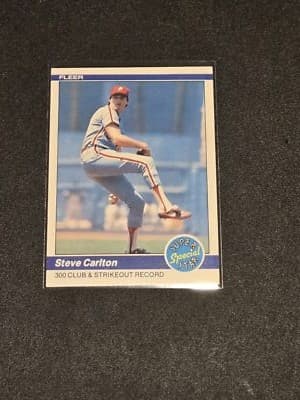 1984 Fleer #642 Steve Carlton - Image 1