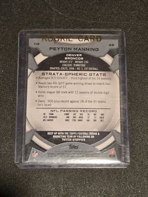 2013 Topps Strata #113 Peyton Manning - Thumbnail 2