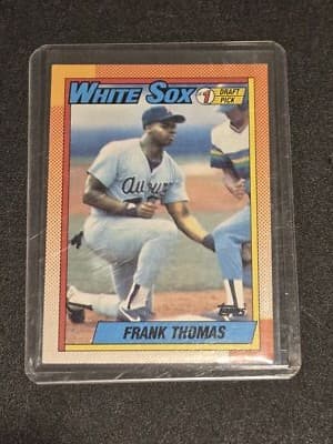 1990 Topps #414b Frank Thomas - Image 1