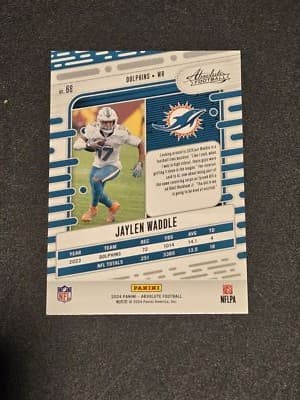 2024 Panini Absolute #68 Jaylen Waddle - Thumbnail 2