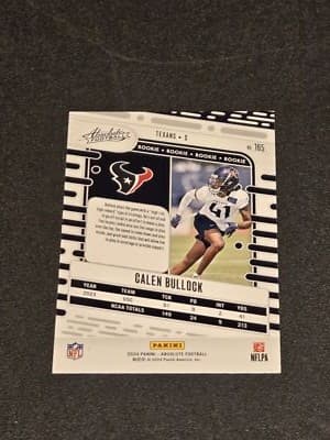 2024 Panini Absolute #165 Calen Bullock - Thumbnail 2