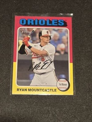 2024 Topps Heritage #338 Ryan Mountcastle - Image 1