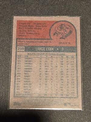 2024 Topps Heritage #259 Lance Lynn - Thumbnail 2