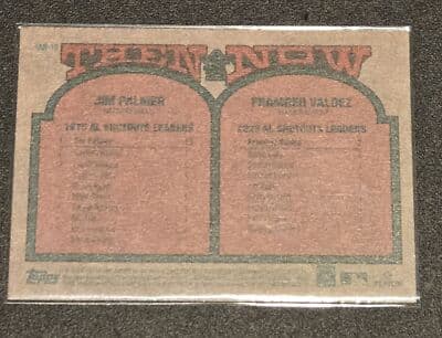 2024 Topps Heritage #TAN-15 Framber Valdez / Jim Palmer Then and Now - Thumbnail 2