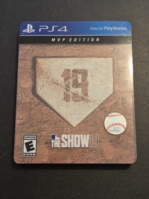 MLB The Show 19 (PS4) MVP Edition - Good Condition - Baseball Game - Image 1