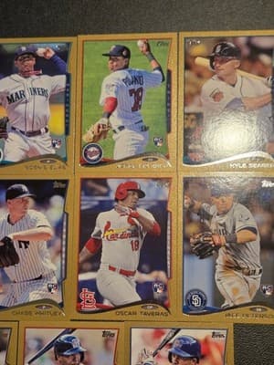 Topps 2014 Rookie Card Lot 14 Gold Parallel #/2014 Freeman Scherzer Polanco - Thumbnail 3