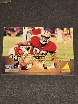 1995 Zenith #Z98 Jerry Rice - Thumbnail 2