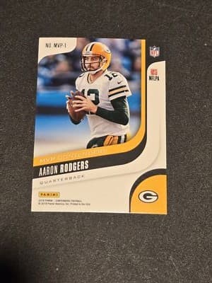 2018 Panini Contenders #MVP-1 Aaron Rodgers MVP Contenders - Thumbnail 2