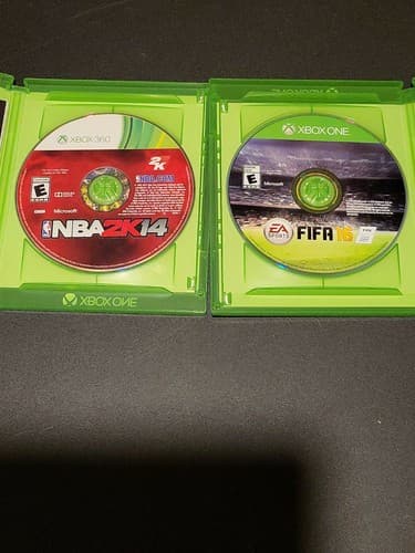 Nba 2k17 And Fifa 16 Video Games Lot of 2 Xbox One - Thumbnail 2