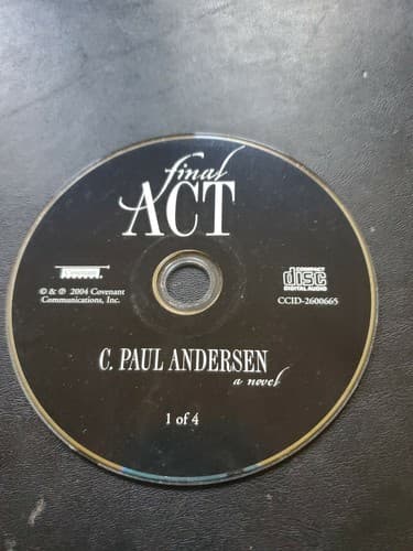 Final Act By C.Paul Andersen CD Audio Book - Image 1