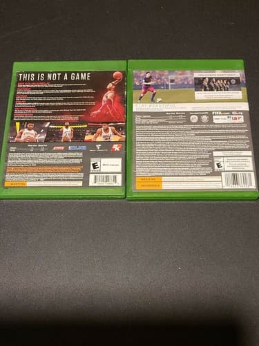 Nba 2k17 And Fifa 16 Video Games Lot of 2 Xbox One - Thumbnail 3