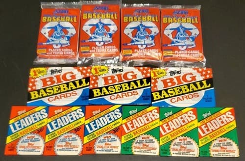 Mlb Baseball Card Packs Lot Of 13 - Image 1