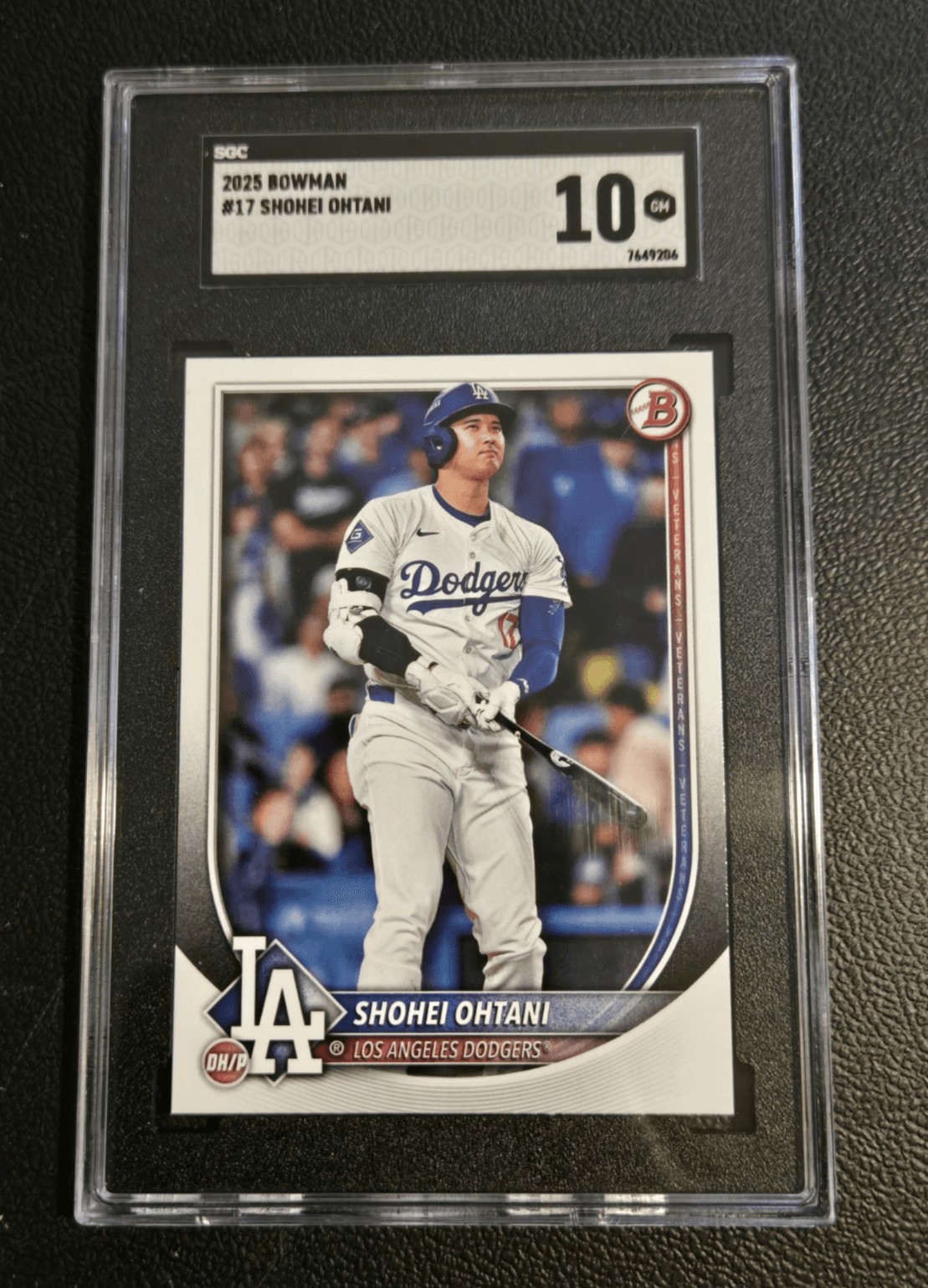 Dodgers Lot Ohtani SGC 10 + Roki Sasaki RC SGC 9.5 & New Era 9FIFTY Snapback - Thumbnail 2